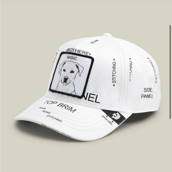 Goorin Brothers K.I.S.S. BASIC. ClassicGround up Tech.White SnapBack Trucker hat - Picture 5 of 16